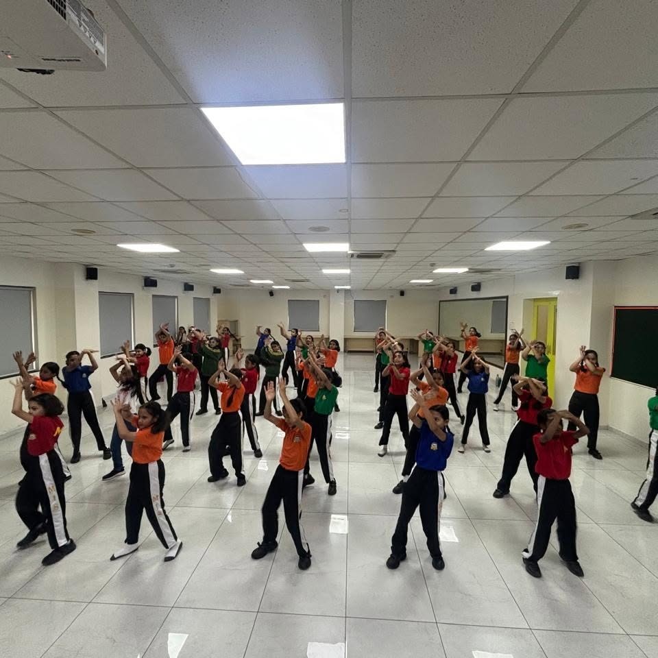 Dance studio at MIS International School, Pune
