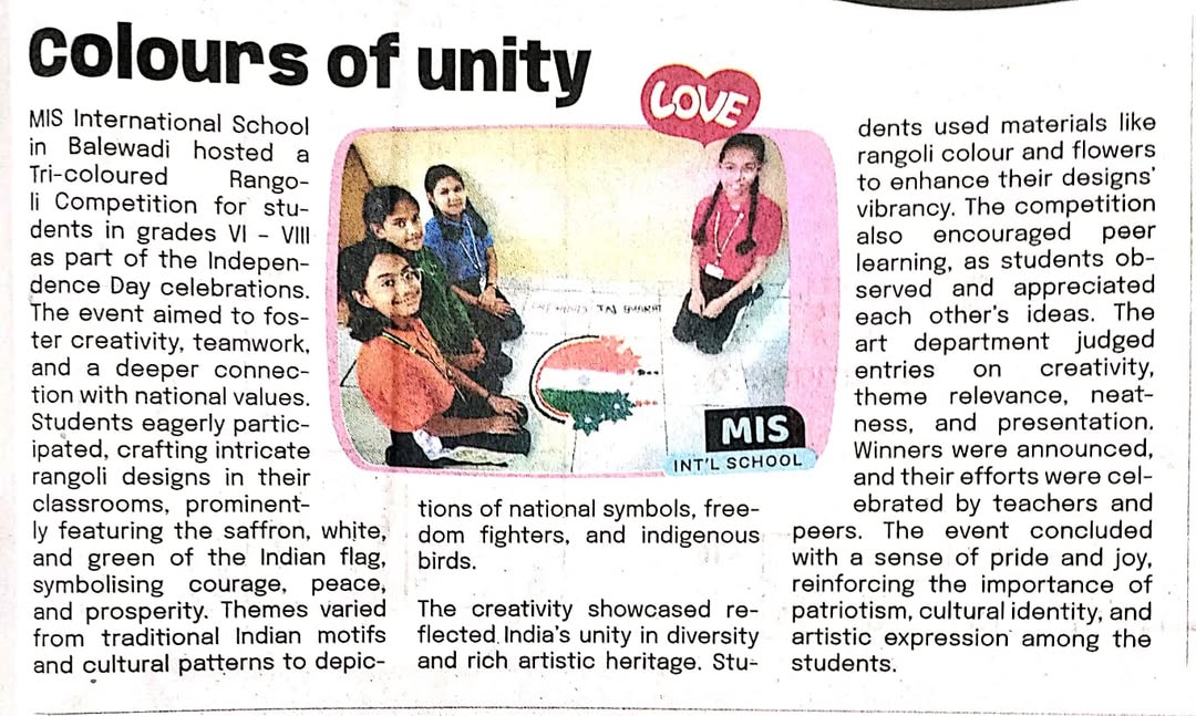 Colours of unity