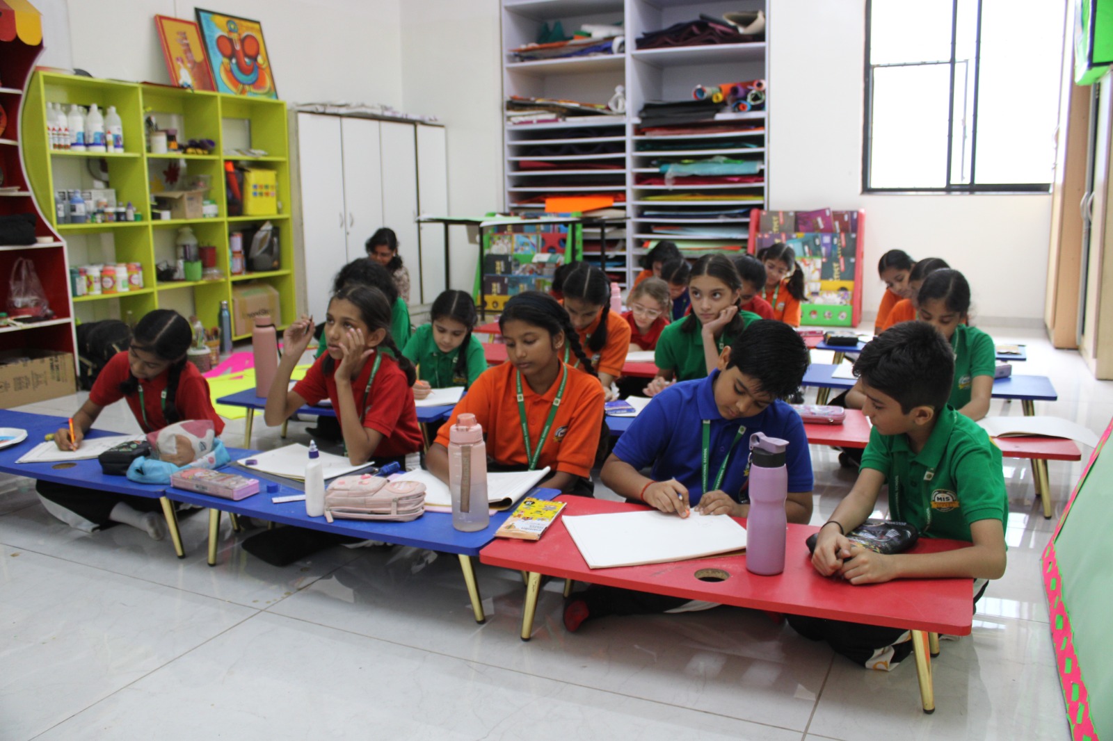 Art & craft studio at MIS International School, Pune