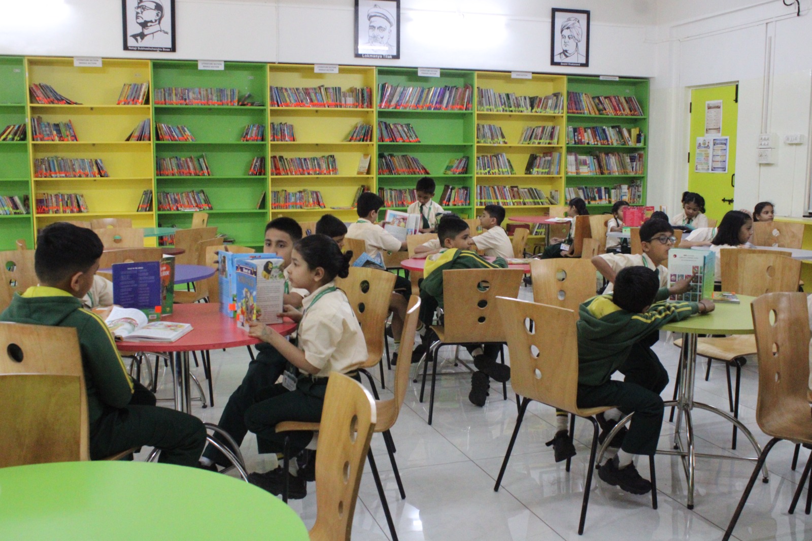 Athenaeum library at MIS International School, Pune