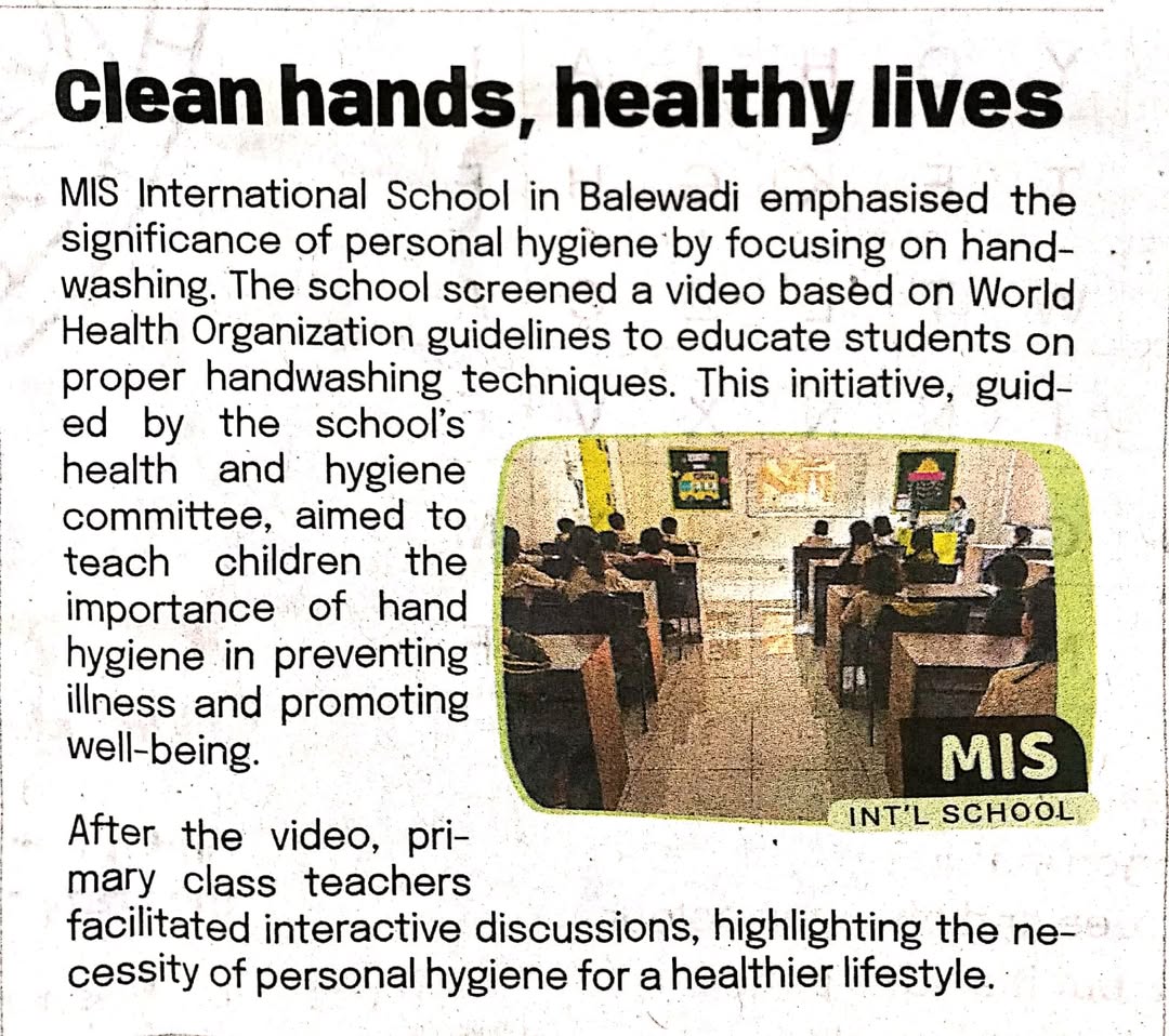 Clean hands, healthy lives
