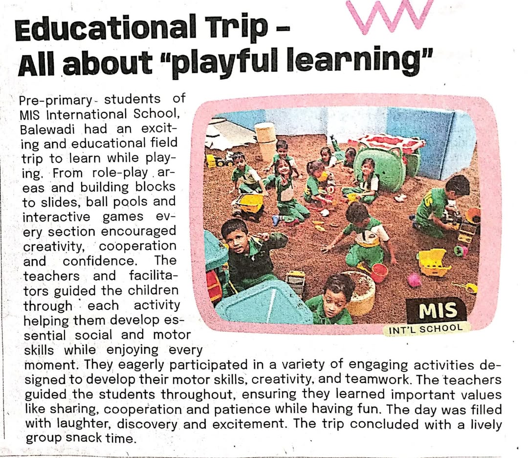 Educational Trip - All about "playful Learning"