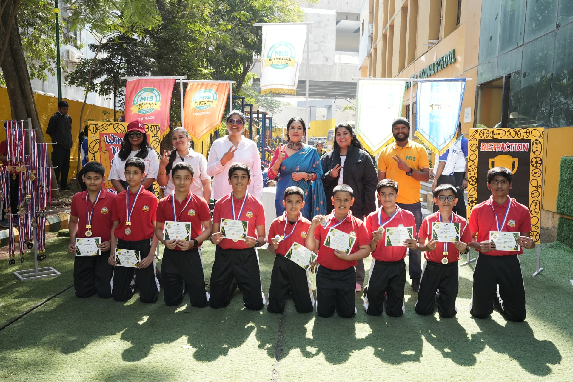 Secondary School students at MIS International School