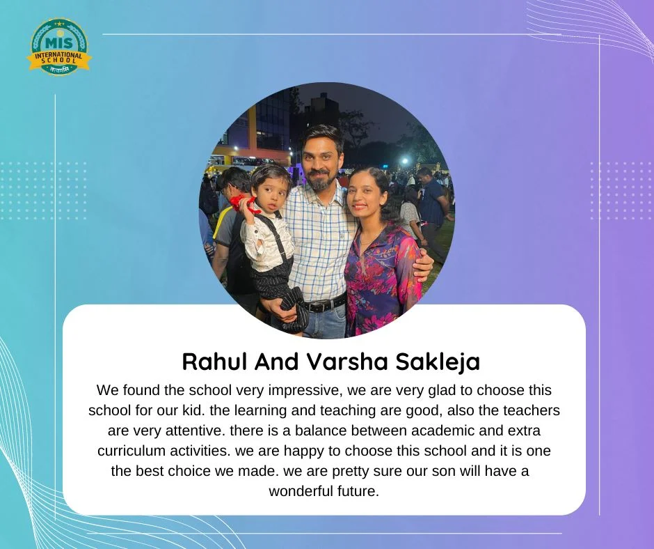 MIS International School parent testimonial 4 of 10