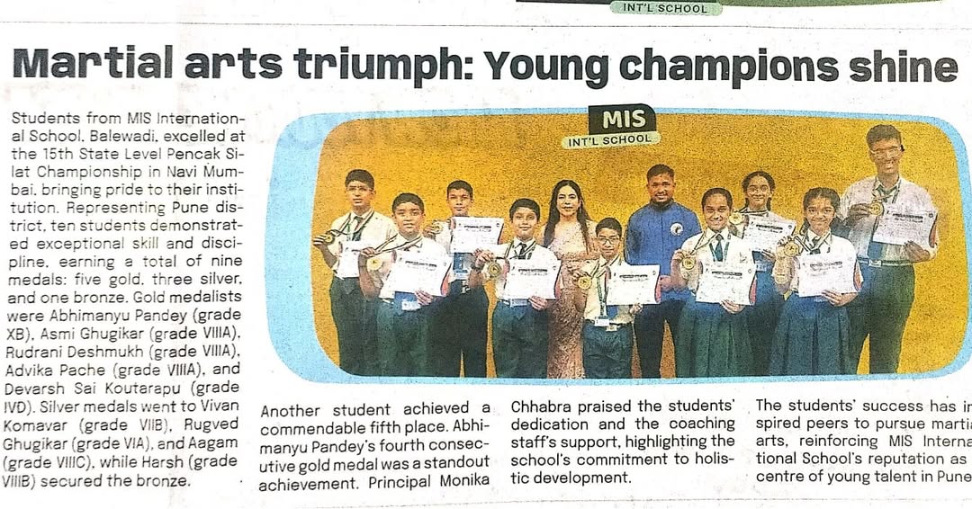 Martial arts triumph: Young champions shine