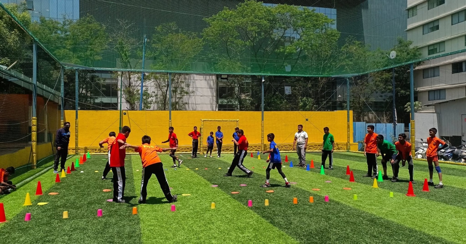 Agility & PE drills at MIS International School, Pune