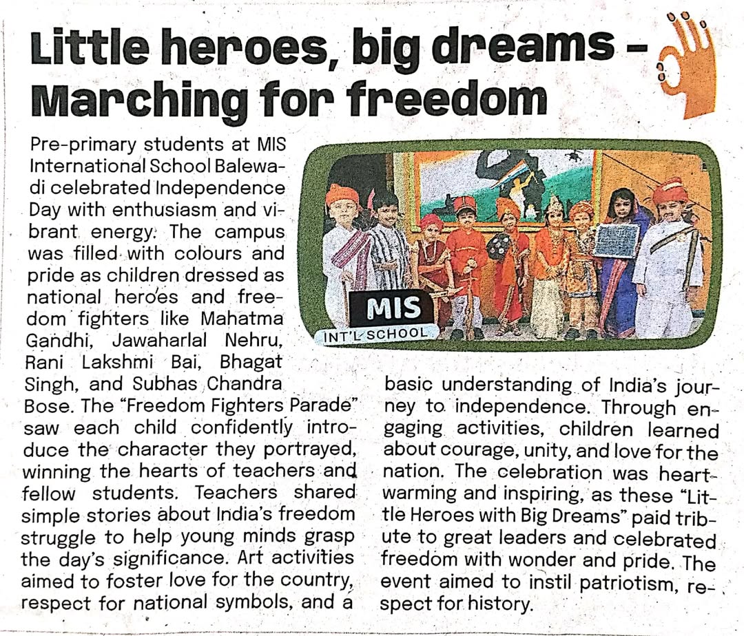 Little heroes, big dreams - Marching for freedom