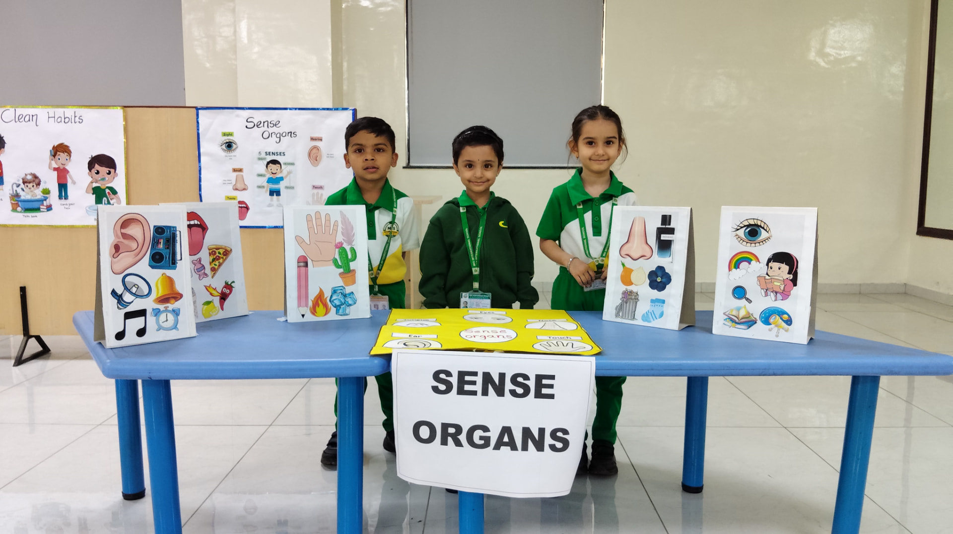 Pre-primary students at MIS International School
