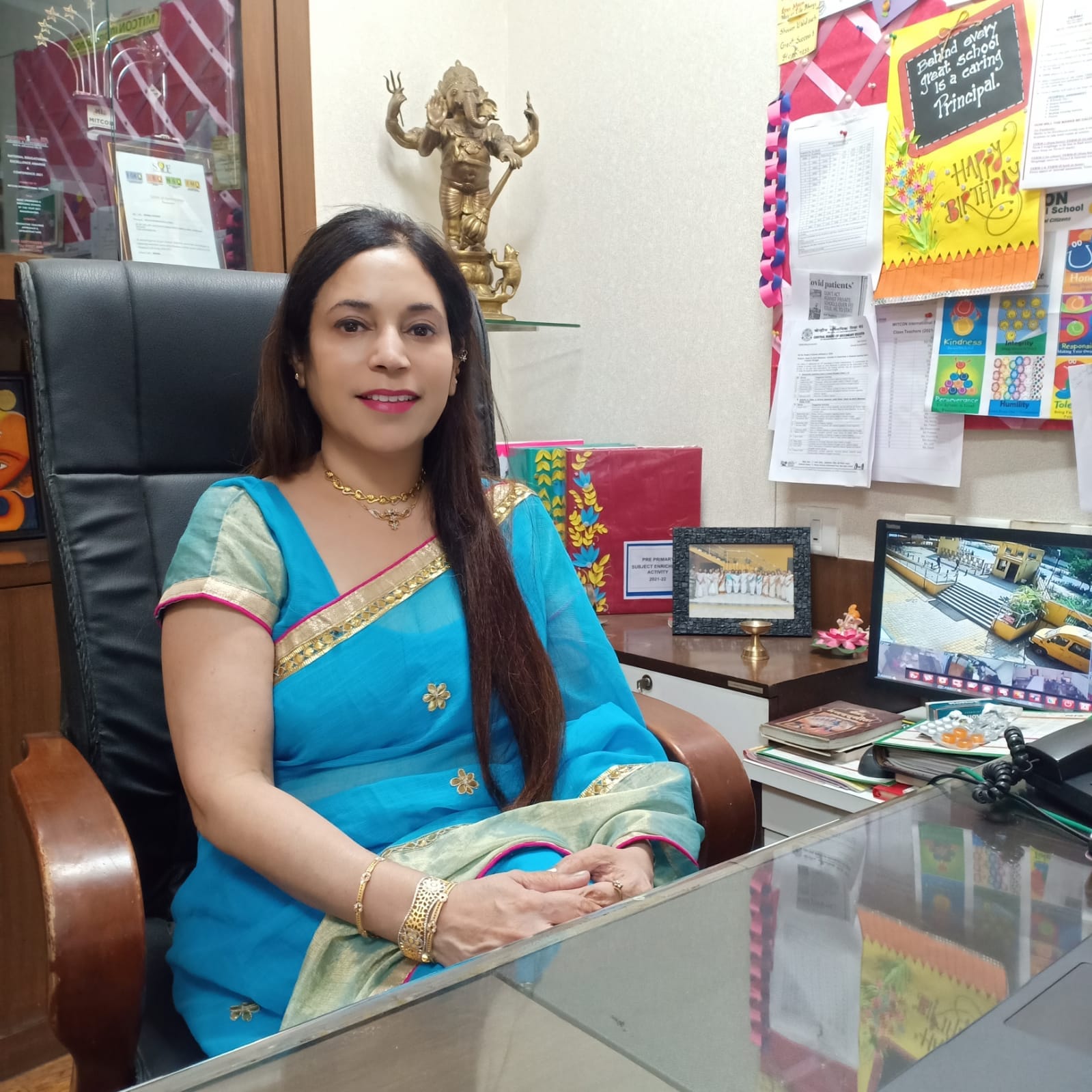 Dr. Monika Chhabra, Principal of MIS International School