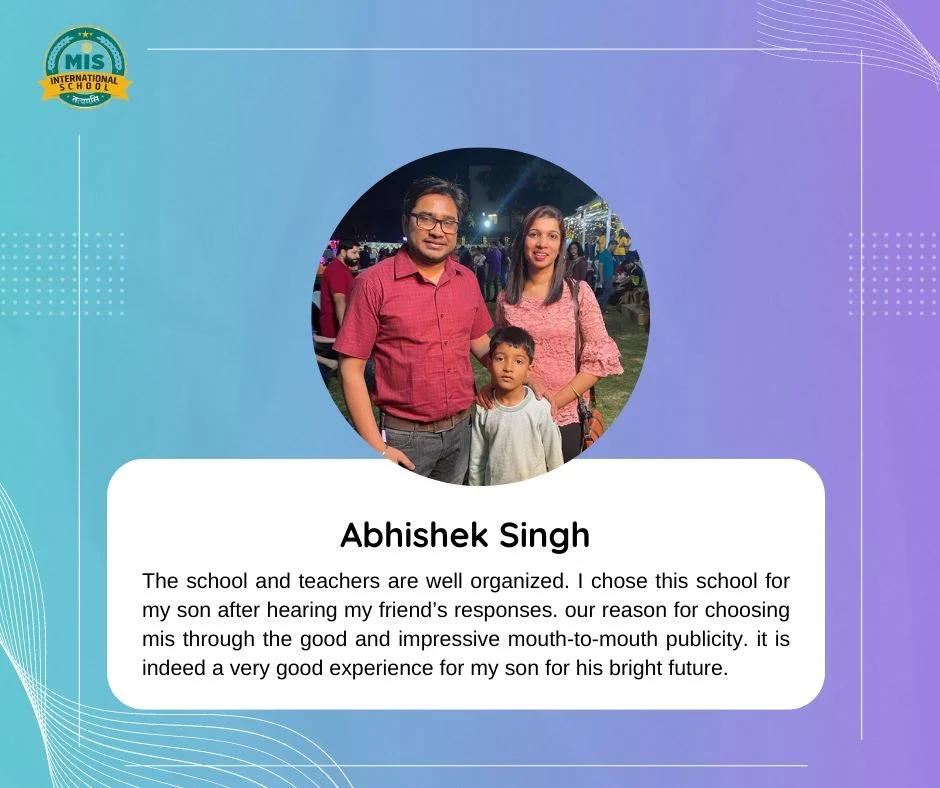 MIS International School parent testimonial 10 of 10