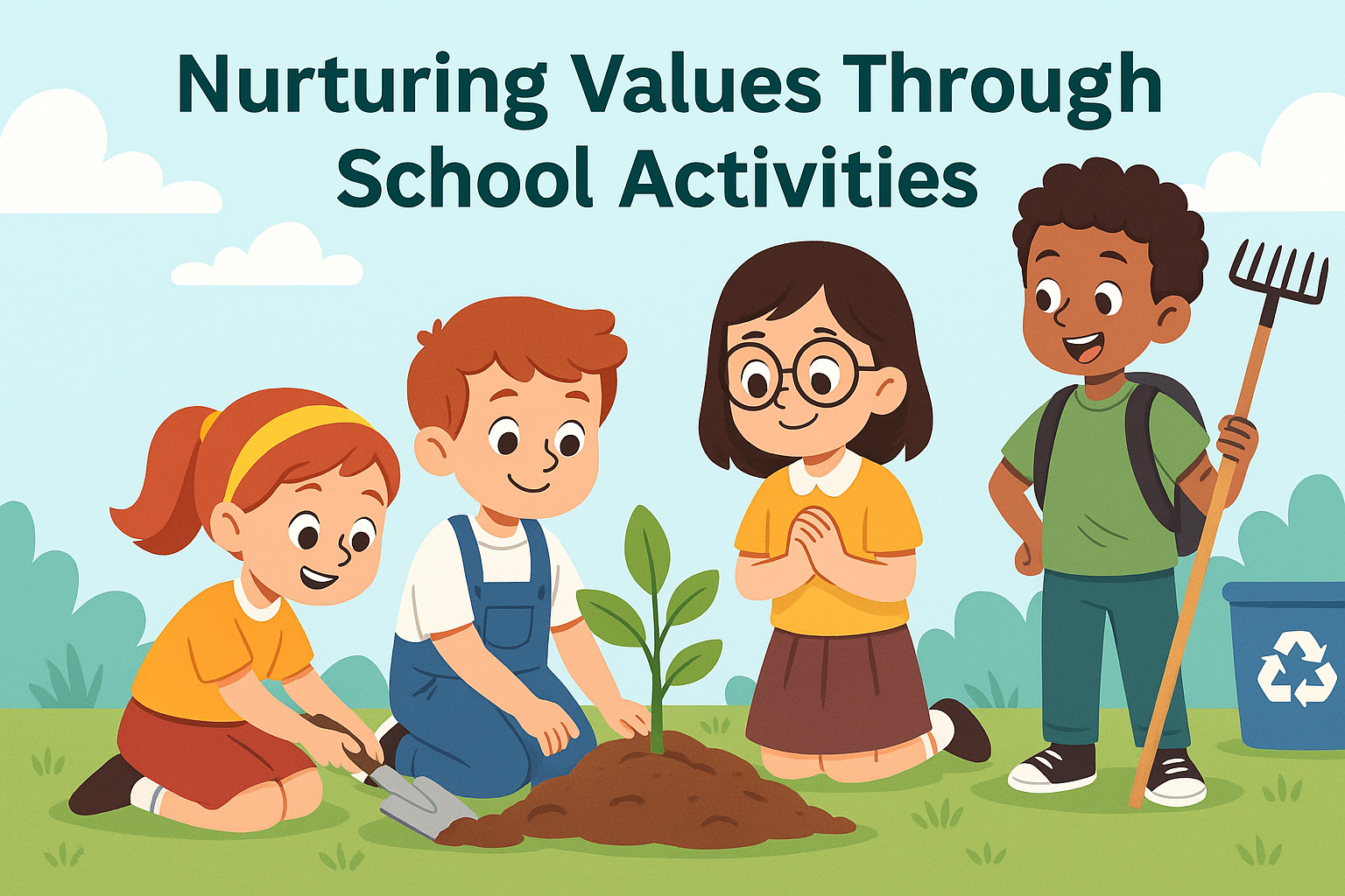 Nurturing Values Through School Activities