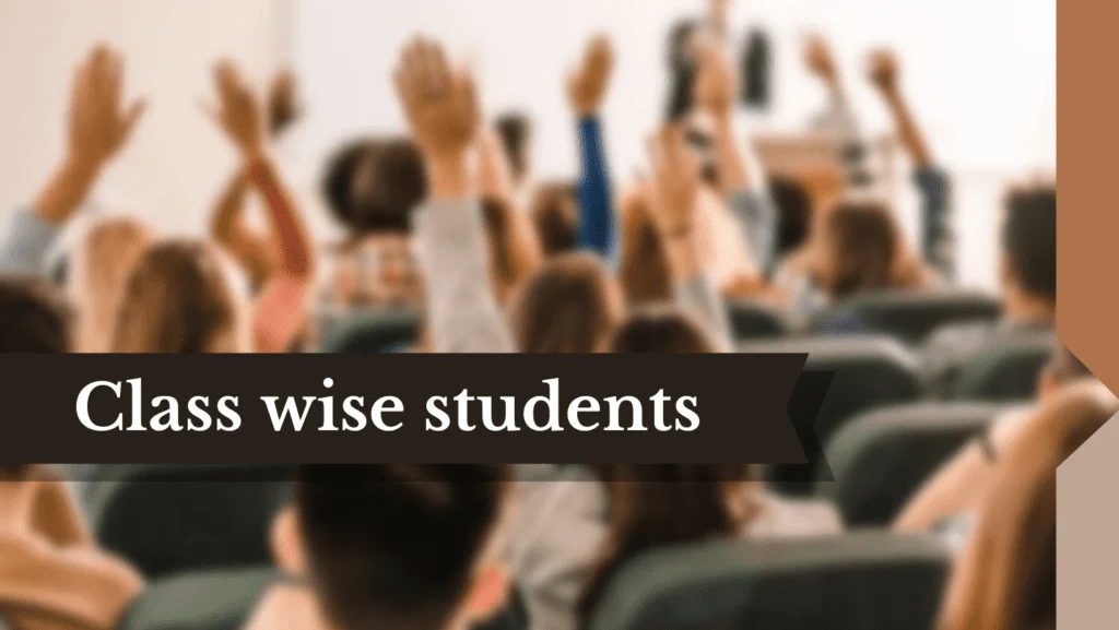 Class Wise Students