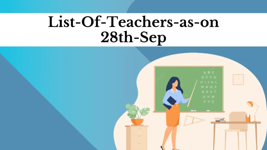 List-Of-Teachers-as-on 28th-Sep