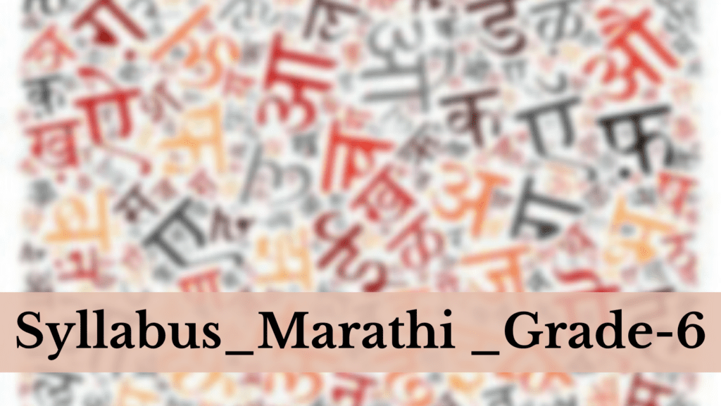Syllabus_Marathi_Grade-6