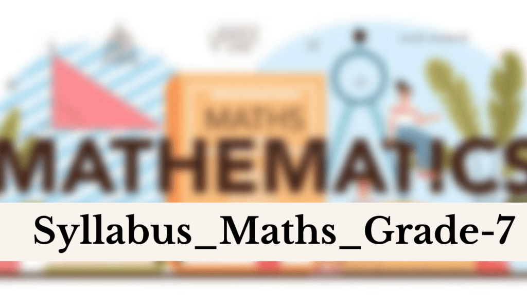 Syllabus_Maths_Grade-7